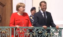 Cancelliera Merkel, Angela Merkel e Emmanuel Macron