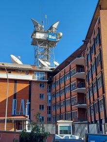 Carboni, Torre Rai di via Teulada a Roma