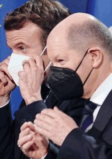 Cessate il fuoco, Emmanuel Macron e Olaf Scholz