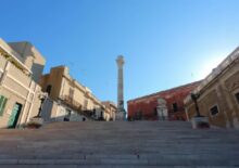 Brindisi, Le Colonne Romano alla fine della via Appia Antica a Brindisi