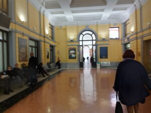 Riduzione delle liste di attesa, Pazienti nel Policlinico Umberto I di Roma</span>