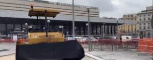 Cantiere interruptus, I lavori davanti alla Stazione Termini a Roma per il Giubileo