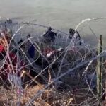 Messico, Migranti tentano di entrare negli Usa dal Messico