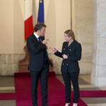 Sciopero dell'auto, Emmanuel Macron e Giorgia Meloni