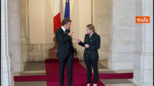 Sciopero dell'auto, Emmanuel Macron e Giorgia Meloni