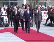 politicamente corretto, Scholz, Tusk e Macron