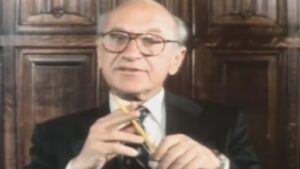 Ridurre la spesa, Milton Friedman