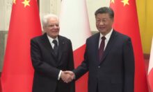 Sintonia tra Mattarella e Xi, Sergio Mattarella e Xi Jinping